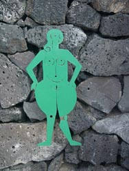 Manrique's Toilettenfiguren - Lanzarote